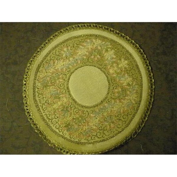 Tapestry Trading Tapestry Trading R914 10 x 14 in. Begium Doily Rubens; Gold R914 - main